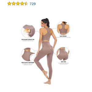 STUNNING NOVA ACTIVE freedom of movement HIGH WAIST SEAMLESS leggings